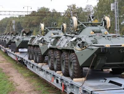 Первая партия БТР-82А прибыла в Белоруссию - vpk-news.ru - Белоруссия