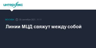 Максим Ликсутов - Линии МЦД свяжут между собой - interfax.ru - Москва