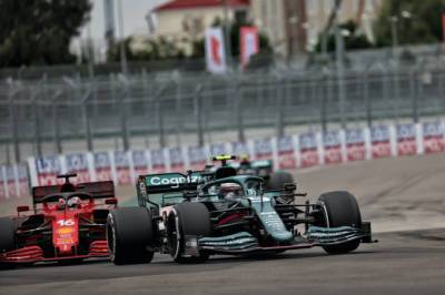 Себастьян Феттель - Aston Martin - Себастьян Феттель – лидер по обгонам - f1news.ru