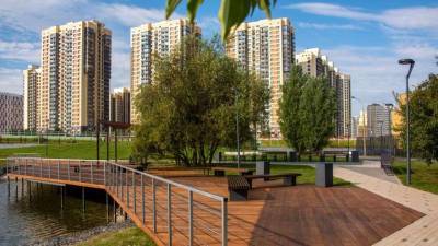 Новое общественное пространство у воды появилось на западе столицы - vm.ru - Москва