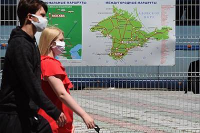 Украинскому телеканалу вынесли предупреждение за карту с российским Крымом - lenta.ru - Украина - Крым - Russia
