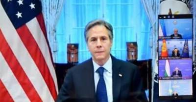 Блинкен встретился с главами МИД пяти стран Центральной Азии - obzor.lt - США - Казахстан - Узбекистан - Киргизия - Таджикистан - Афганистан - Туркмения