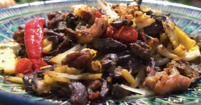 Джиз-быз: самое вкусное блюдо из печени по азербайджанскому рецепту - ren.tv