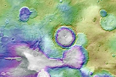 На Марсе обнаружены следы гигантских катастрофических наводнений - lenta.ru - США