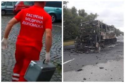 Автобус врезался в фуру и сгорел дотла, что известно о жертвах: кадры с места трагедии - politeka.net - Украина - Киев - Польша - Мариуполь - Житомирская обл. - Житомир