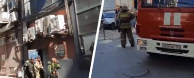 В центре Новосибирска загорелся бизнес-центр «Бутон» - runews24.ru - Новосибирск - Новосибирская обл.
