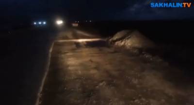 Ремонт дороги оставил сахалинских автомобилистов без шин и дисков - sakhalin.info - Долинск