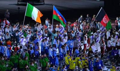 Эндрю Парсонс - Паралимпийские Игры - На церемонии закрытия Паралимпиады пронесли флаг Афганистана - capital.ua - Украина - Токио - Афганистан - Азербайджан - Ирландия
