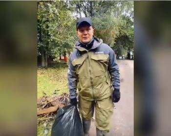 Сергей Воропанов похвалил активных вологжан, которые пришли на субботник в Парк Ветеранов - vologda-poisk.ru - Вологда