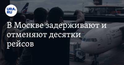 В Москве задерживают и отменяют десятки рейсов - ura.news - Москва - Россия - Московская обл.