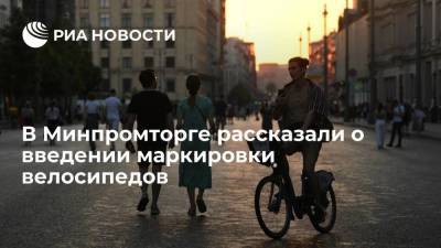 Виктор Евтухов - Минпромторг: маркировка велосипедов в России будет вводиться поэтапно в 2022 году - smartmoney.one - Россия - Владивосток