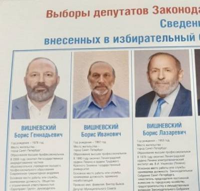 Борис Вишневский - «Позорище и безобразие»: ЦИК высказался против технологии двойников - eadaily.com - Россия - Санкт-Петербург
