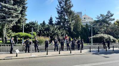 В Польше проходит акция протеста против установки колючей проволоки на границе - belta.by - Белоруссия - Польша - Варшава