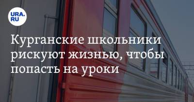 Курганские дети вынуждены ездить в школу на электричке - ura.news - Курганская обл. - район Кетовский