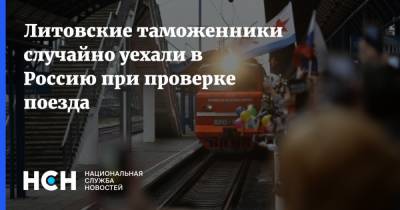 Литовские таможенники случайно уехали в Россию при проверке поезда - nsn.fm - Москва - Россия - Литва - Калининград - Калининградская обл.