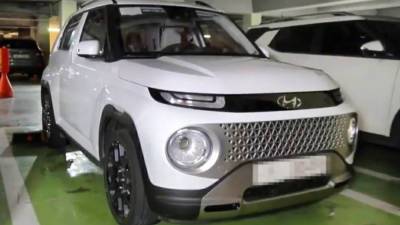 Появились первые «живые» фотографии субкомпактного кроссовера Hyundai Casper - abnews.ru - Южная Корея