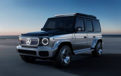 Немцы показали концепт «электрического кубика» Mercedes-Benz EQG с четырьмя электродвигателями - itc.ua - Украина - Германия