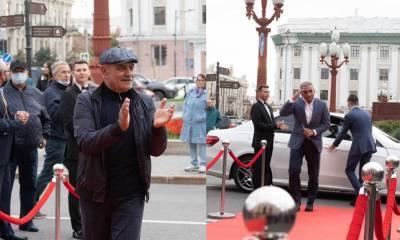 Азербайджанский актер и режиссер на красной дорожке Казанского кинофестиваля (ФОТО) - trend.az - респ. Татарстан - Казань - Азербайджан
