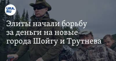 Сергей Шойгу - Владимир Путин - Юрий Трутнев - Элиты начали борьбу за деньги на новые города Шойгу и Трутнева - ura.news - Россия - Владивосток