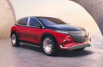 Представлен электрокроссовер Mercedes-Maybach EQS - bin.ua - Украина