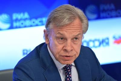 Владимир Зеленский - Владимир Путин - Алексей Пушков - Дмитрий Кулеба - В России назвали условие для встречи Путина с Зеленским - lenta.ru - Москва - Россия - Украина - Киев