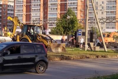 В Хабаровске дорога на Павла Морозова полностью перекрыта в сторону Южного - hab.aif.ru - Хабаровск