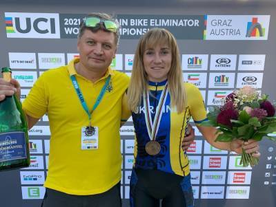 Ирина Попова - Украинка Попова выиграла бронзовую медаль чемпионата мира по МТБ - sport.bigmir.net - Украина - Франция - Сербия