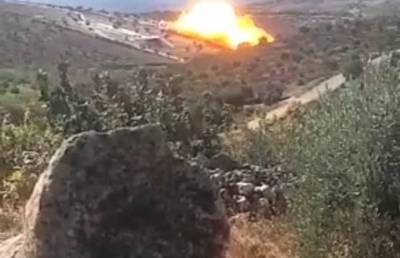 Российские самолеты ударили термобомбами по сирийским террористам - pupolita.ru - Сирия - провинция Идлиб