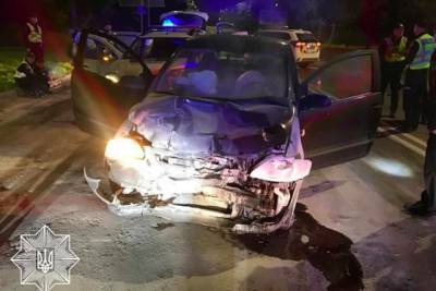 Пьяный водитель въехал в авто копов во Львове - rupor.info - Львов