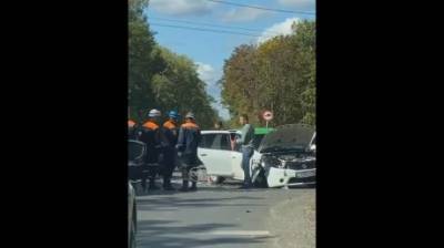 К месту ДТП на дублере Окружной в Пензе прибыли медики и спасатели - penzainform.ru - Пенза