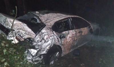 Две бабушки и спящая внучка вылетели в кювет на Toyota недалеко от Тюмени - nashgorod.ru - Тюмень