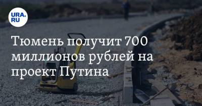 Тюмень получит 700 миллионов рублей на проект Путина - ura.news - Россия - Тюмень - Тюменская обл.