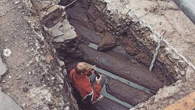 В центре Пскова археологи нашли древнюю церковь - mir24.tv - Псков