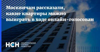 Москвичам рассказали, какие квартиры можно выиграть в ходе онлайн-голосования - nsn.fm - Москва