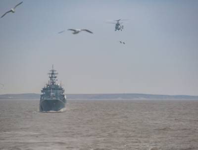Корабли и суда арктической группировки Северного флота прибыли в порт Дудинка - vpk-news.ru - Североморск - Дудинка