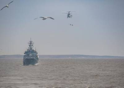 Арктическая группировка Северного флота прибыла в порт Дудинка - argumenti.ru - Североморск - Дудинка
