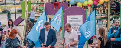 В микрорайоне Новосибирска «Чистая Слобода» открыли новую площадку для детей - runews24.ru - Россия - Новосибирск - район Ленинский, Новосибирск
