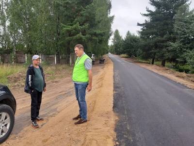 ОНФ добился ремонта подъездной автодороги к смоленской деревне Ракитня-2 - rabochy-put.ru - Россия - Смоленская обл. - район Смоленский