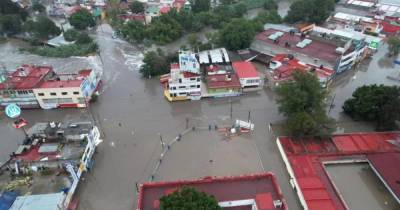 Наводнение и землетрясение обрушились на Мексику: 17 человек погибли в больнице без кислорода - focus.ua - Украина - Тула - Мексика