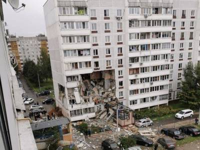 Взрыв уничтожил три этажа жилого дома в Ногинске - bloknot.ru - Московская обл. - Ногинск