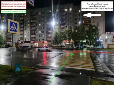 В Ухте 70-летний водитель сбил мужчину на пешеходном переходе - komiinform.ru - респ. Коми