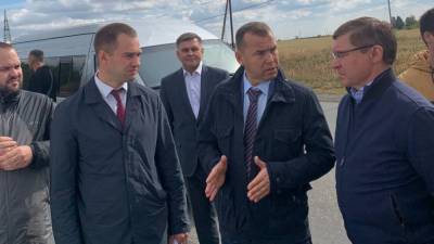 Владимир Якушев - Вадим Шумков - В Курганскую область вновь приехал уральский полпред: четвертый визит за год - newdaynews.ru - Курганская обл. - Курган - Уральск