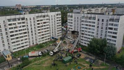 Опубликовано видео с места взрыва в жилом доме в Ногинске - russian.rt.com - Ногинск