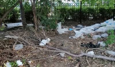 Дети строят шалаши из мусора возле школы в Тюмени - nashgorod.ru - Тюмень
