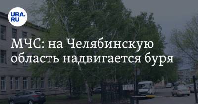 МЧС: на Челябинскую область надвигается буря - ura.news - Челябинская обл.