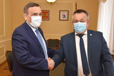 Александр Александрович - Глава Марий Эл встретился с руководителем Параньгинского района - mk.ru - респ. Марий Эл