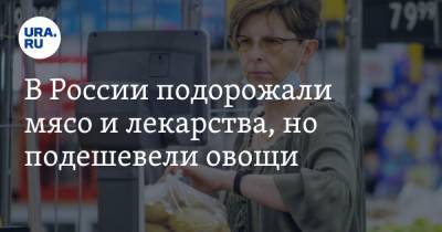 В России подорожали мясо и лекарства, но подешевели овощи - ura.news - Россия