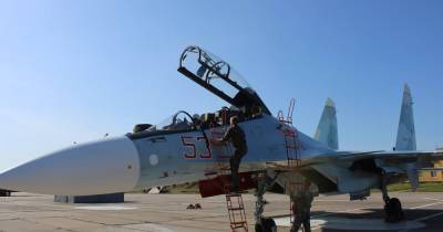 Военная авиация РФ прибыла в Беларусь: до границы Украины 200 км (ФОТО) - dsnews.ua - Россия - Украина - Белоруссия - ?