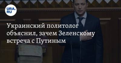 Владимир Зеленский - Владимир Путин - Петр Порошенко - Руслан Бортник - Украинский - Украинский политолог объяснил, зачем Зеленскому встреча с Путиным - ura.news - Москва - Россия - Украина - с. Путин