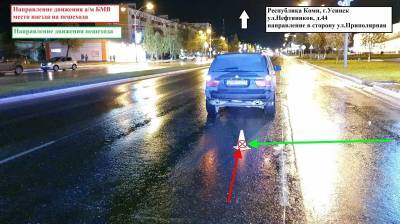В Усинске под колеса BMW попал пенсионер, переходивший дорогу вне зебры - komiinform.ru - респ. Коми - Сыктывкар - Усинск